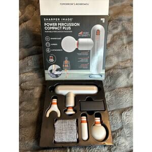 Sharper Image Power Percussion Compact Plus Portable Percussion Massager!